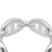 将图像加载到图库查看器中，HERMES Chaine d&#39;Ancre Anchene Ring Size PM/54/#14 SV925
