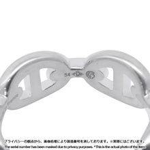 将图像加载到图库查看器中，HERMES Chaine d&#39;Ancre Anchene Ring Size PM/54/#14 SV925
