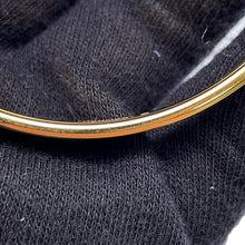 Load image into Gallery viewer, HERMES Enamel Bangle Belt Pattern Size PM Navy/White/Light Blue Enamel Metal
