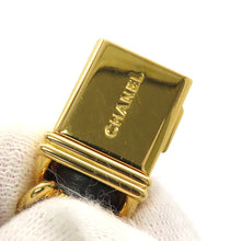 Load image into Gallery viewer, CHANEL Premiere W20mm×H26ｍｍ Gold Plated Leather Black DialH0001
