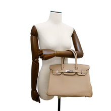 Load image into Gallery viewer, HERMES Birkin Gris Tourterelle Togo Leather Size 30
