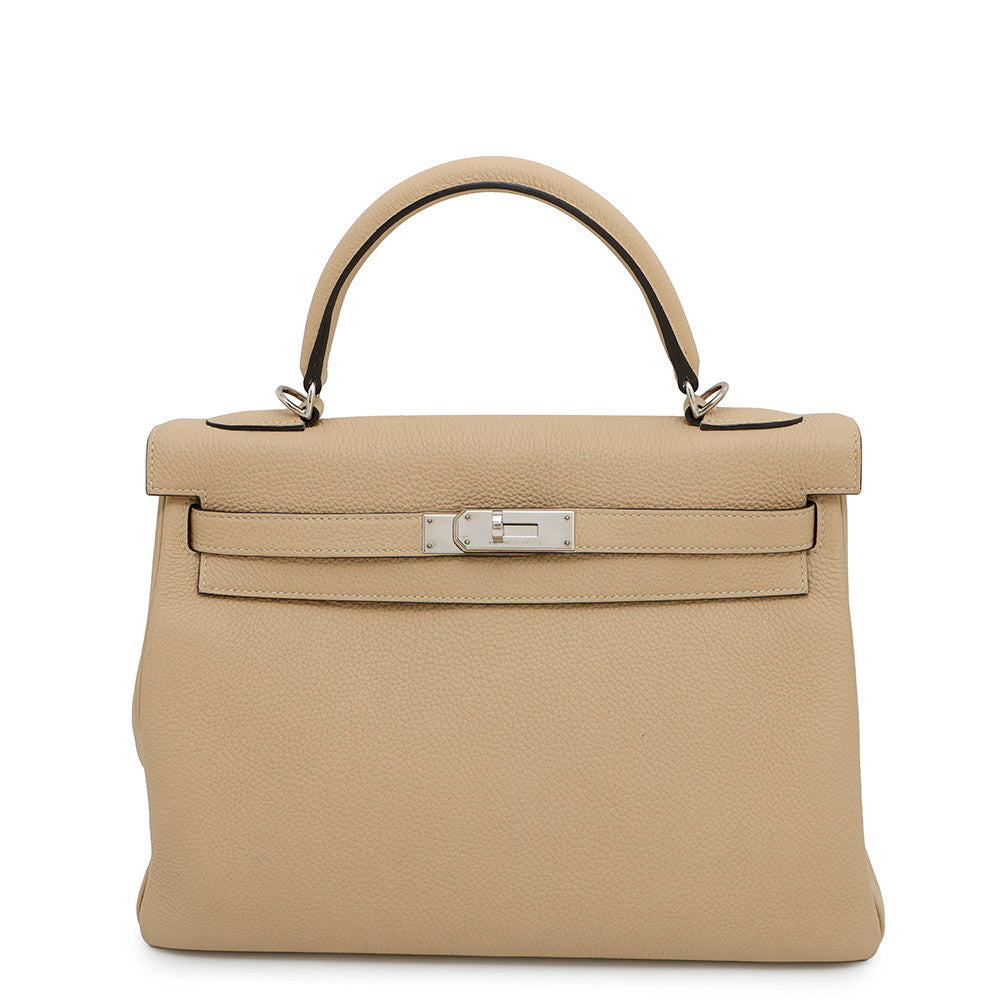 HERMES Kelly Trench Togo Leather Size 32