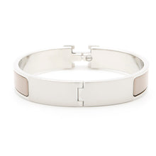 Load image into Gallery viewer, HERMES Clic H Size PM Beige Metal Enamel

