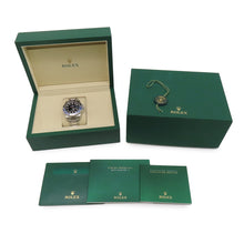 将图像加载到图库查看器中，ROLEX GMT MasterⅡ W40mm Stainless Steel Black Dial126710BLNR
