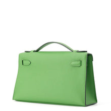 Load image into Gallery viewer, HERMES PochetteKelly Vert Yucca Swift Leather
