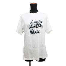 将图像加载到图库查看器中，LOUIS VUITTON Glow Signature T-Shirt 2025 Spring/Summer Model Size M White1AHILF Cotton100%
