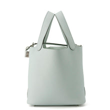 Load image into Gallery viewer, HERMES Picotin Lock Blue Pale Taurillon Clemence Size PM
