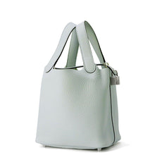 Load image into Gallery viewer, HERMES Picotin Lock Blue Pale Taurillon Clemence Size PM
