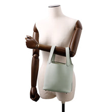 Load image into Gallery viewer, HERMES Picotin Lock Blue Pale Taurillon Clemence Size PM
