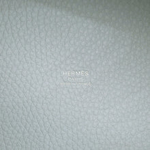 Load image into Gallery viewer, HERMES Picotin Lock Blue Pale Taurillon Clemence Size PM
