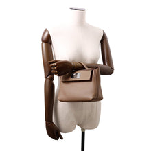 将图像加载到图库查看器中，HERMES Van Quatre Etoupe Evercolor Swift Leather Size Mini
