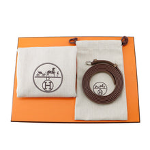 将图像加载到图库查看器中，HERMES Van Quatre Etoupe Evercolor Swift Leather Size Mini
