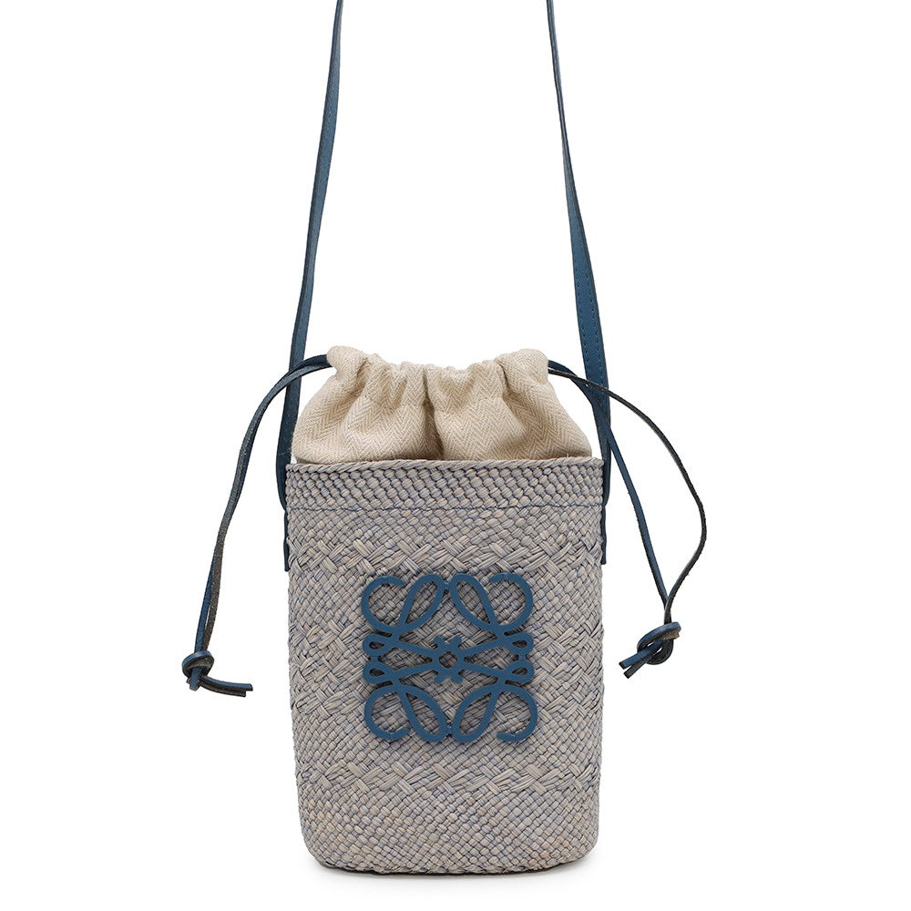 LOEWE Square Pocket BlueC630G35X01 Ilaka Palm Calf Leather