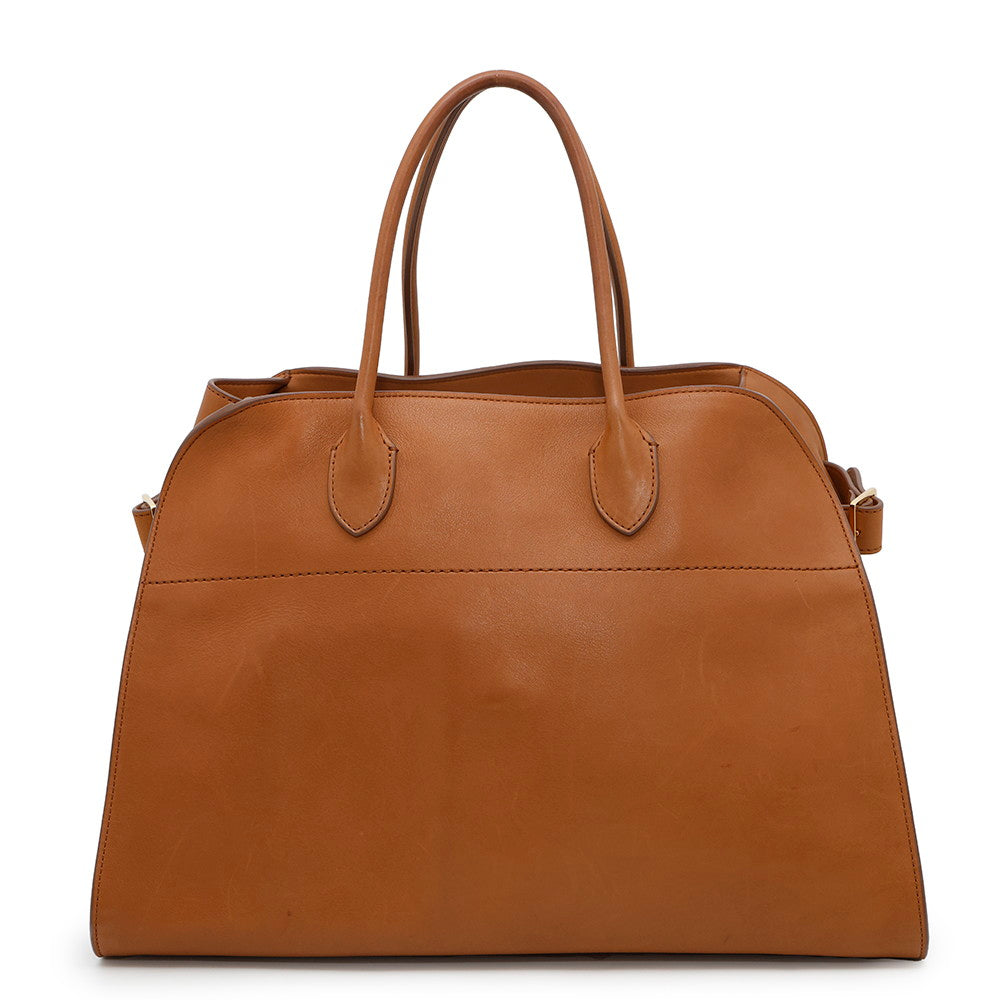 The Row Soft Margaux BrownW1255 Leather Size 15