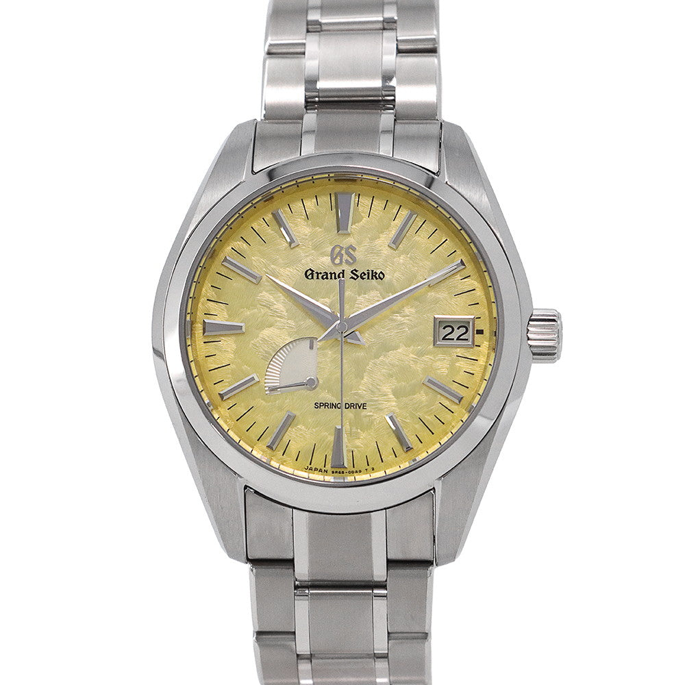 SEIKO Heritage Collection Spring Drive Ginza Limited Edition 500 pieces W41mm Ti Light Gold DialSBGA503