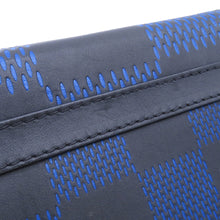 将图像加载到图库查看器中，LOUIS VUITTON Studio messenger Noir/BlueN50037 Damier Infini Leather3D
