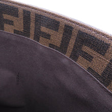 将图像加载到图库查看器中，FENDI Zucca flap messenger bag Brown7VA215 PVC
