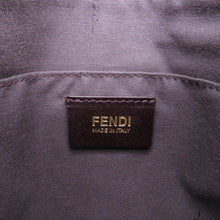 将图像加载到图库查看器中，FENDI Zucca flap messenger bag Brown7VA215 PVC
