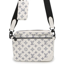 将图像加载到图库查看器中，LOUIS VUITTON Trio Messenger WhiteM24754 Monogram Shadow
