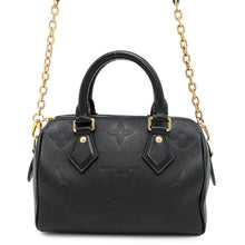 Load image into Gallery viewer, LOUIS VUITTON Speedy Bandouliere NoirM58953 Monogram Empreinte Leather Monogram Giant Size 20
