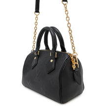 Load image into Gallery viewer, LOUIS VUITTON Speedy Bandouliere NoirM58953 Monogram Empreinte Leather Monogram Giant Size 20
