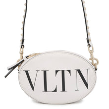 Load image into Gallery viewer, Valentino Garavani VLTN Logo Lock Studded Shoulder Bag WhiteQW2B0C47RCH Leather
