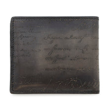 Load image into Gallery viewer, Berluti Calligraphy Bifold Wallet Black Leather
