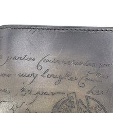 Load image into Gallery viewer, Berluti Calligraphy Bifold Wallet Black Leather
