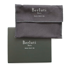 Load image into Gallery viewer, Berluti Calligraphy Bifold Wallet Black Leather
