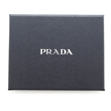 将图像加载到图库查看器中，PRADA Saffiano LeatherMulticolor Bifold Wallet Black/Pale pink1ML050 Leather
