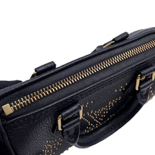 将图像加载到图库查看器中，LOUIS VUITTON Nano Speedy NoirM46745 Monogram Empreinte Leather(Studded)
