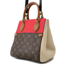 Load image into Gallery viewer, LOUIS VUITTON Fold tote Cerise/Cream/BrownM45389 Monogram Calf Leather Size PM
