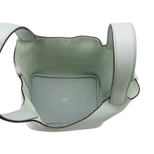 将图像加载到图库查看器中，HERMES Picotin Lock Blue Pale Taurillon Clemence Size PM
