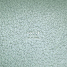 将图像加载到图库查看器中，HERMES Picotin Lock Blue Pale Taurillon Clemence Size PM
