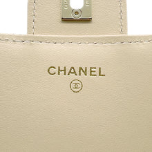 Load image into Gallery viewer, CHANEL Matelasse Top Handle Mini Chain Backpack Beige Lambskin
