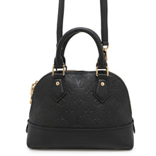 将图像加载到图库查看器中，LOUIS VUITTON Neo Alma NoirM44829 Monogram Empreinte Leather Size BB

