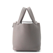 Load image into Gallery viewer, HERMES Picotin Lock Gris Meyer Taurillon Clemence Size PM
