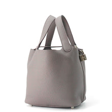 Load image into Gallery viewer, HERMES Picotin Lock Gris Meyer Taurillon Clemence Size PM
