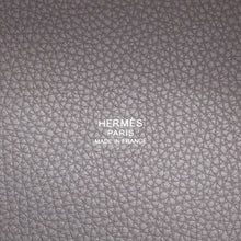 Load image into Gallery viewer, HERMES Picotin Lock Gris Meyer Taurillon Clemence Size PM
