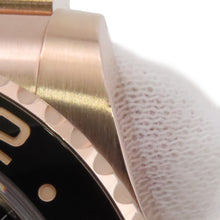 将图像加载到图库查看器中，ROLEX GMT MasterII W40mm 18K Pink Gold Black Dial126715CHNR
