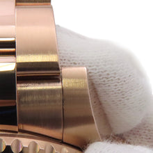 将图像加载到图库查看器中，ROLEX GMT MasterII W40mm 18K Pink Gold Black Dial126715CHNR
