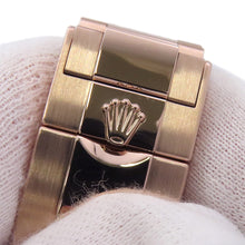 将图像加载到图库查看器中，ROLEX GMT MasterII W40mm 18K Pink Gold Black Dial126715CHNR
