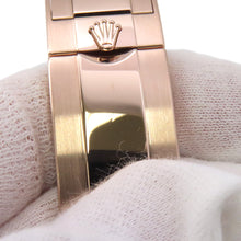 将图像加载到图库查看器中，ROLEX GMT MasterII W40mm 18K Pink Gold Black Dial126715CHNR
