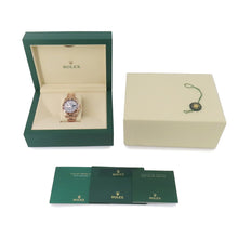 将图像加载到图库查看器中，ROLEX GMT MasterII W40mm 18K Pink Gold Black Dial126715CHNR
