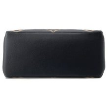 将图像加载到图库查看器中，LOUIS VUITTON Grand Palais Noir/BeigeM45842 Monogram・Amplan Size MM
