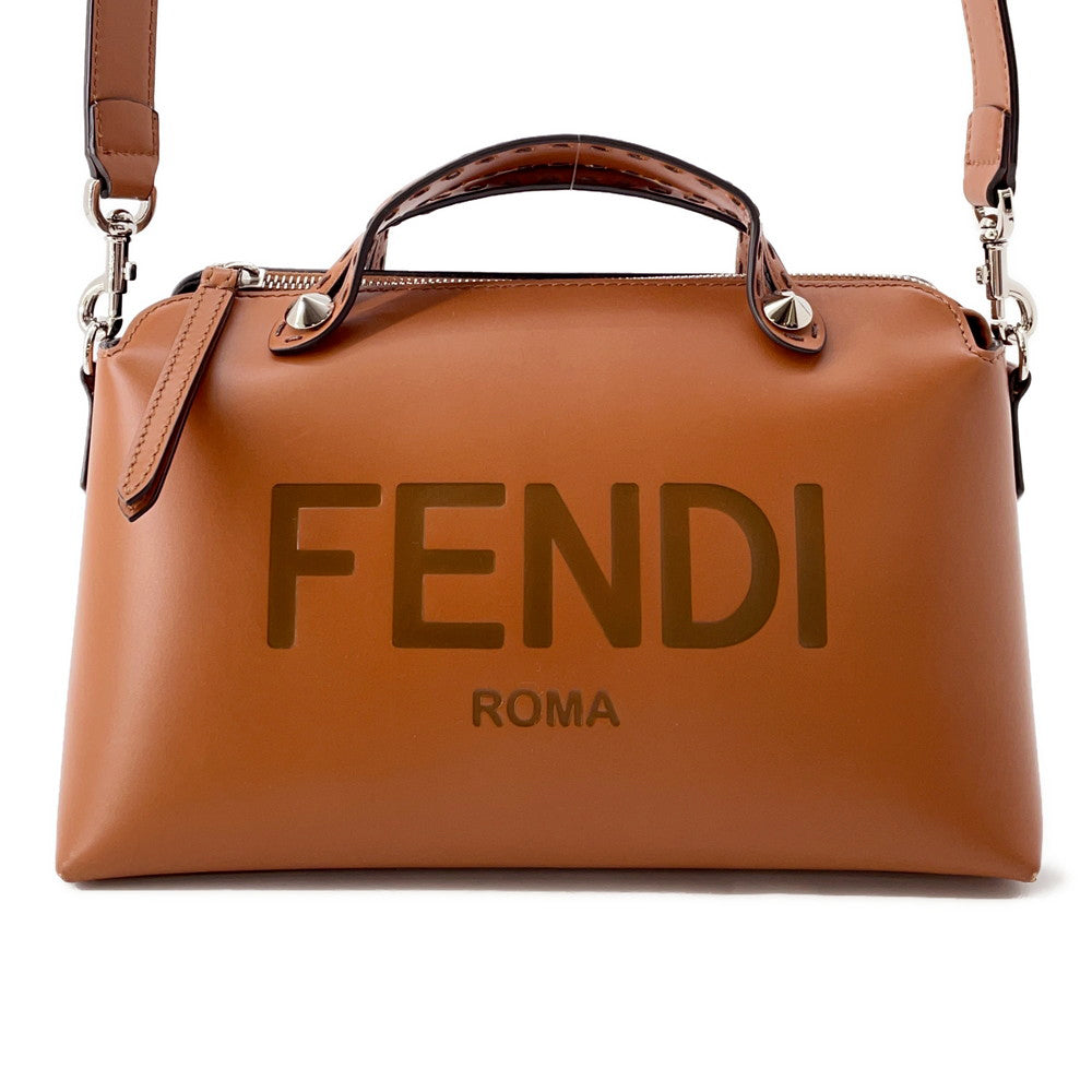 FENDI By the way Brown8BL146 Leather Size Medium