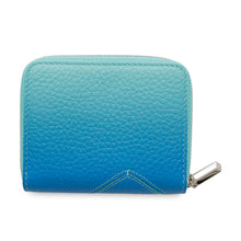 Load image into Gallery viewer, TIFFANY&amp;Co. Return to Tiffany &amp; Co. Small Wallet Infinity Blue Leather
