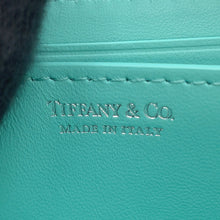 Load image into Gallery viewer, TIFFANY&amp;Co. Return to Tiffany &amp; Co. Small Wallet Infinity Blue Leather
