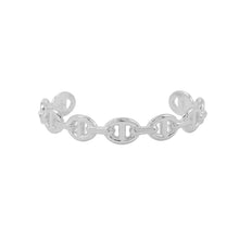 将图像加载到图库查看器中，HERMES Chaine d&#39;Ancre Bangle Size SH SV925
