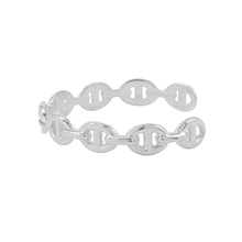 将图像加载到图库查看器中，HERMES Chaine d&#39;Ancre Bangle Size SH SV925
